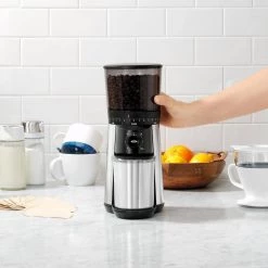 OXO 16 oz. Stainless Steel Conical Coffee Grinder with Adjustable Settings 31 OXO 16 oz. Stainless Steel Conical Coffee Grinder with Adjustable Settings -Air Fryers shop stainless steel oxo coffee grinders 8717000 31 1000