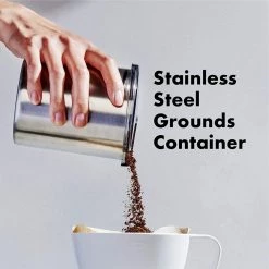 OXO 16 oz. Stainless Steel Conical Coffee Grinder with Adjustable Settings 23 OXO 16 oz. Stainless Steel Conical Coffee Grinder with Adjustable Settings -Air Fryers shop stainless steel oxo coffee grinders 8717000 77 1000