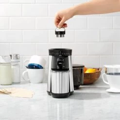 OXO 16 oz. Stainless Steel Conical Coffee Grinder with Adjustable Settings 30 OXO 16 oz. Stainless Steel Conical Coffee Grinder with Adjustable Settings -Air Fryers shop stainless steel oxo coffee grinders 8717000 d4 1000