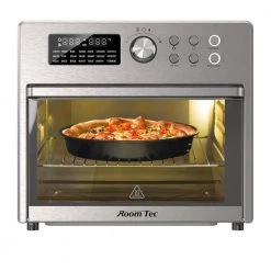 ROOMTEC 26 qt. Stainless Steel Air Fryer Toaster Oven Combo, 21-in-1 Large Countertop Convection Ovens with 9 Accessories 16 ROOMTEC 26 qt. Stainless Steel Air Fryer Toaster Oven Combo, 21-in-1 Large Countertop Convection Ovens with 9 Accessories -Air Fryers shop stainless steel roomtec air fryers airfryeroven 001 fa 1000