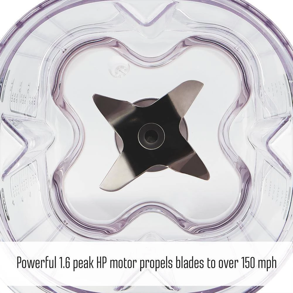 Weston Pro Series 32 oz. 11-speed with Sound Shield and 20 oz. Travel Jar Stainless Steel Blender 8 Weston Pro Series 32 oz. 11-speed with Sound Shield and 20 oz. Travel Jar Stainless Steel Blender - Image 6