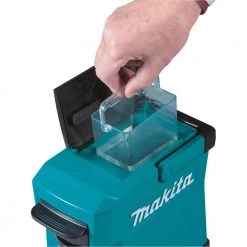 Makita 3-Cup 18-Volt LXT/12-Volt MAX CXT Lithium-Ion Teal Cordless Coffee Maker (Tool Only) -Air Fryers shop teal makita drip coffee makers dcm501z fa 1000