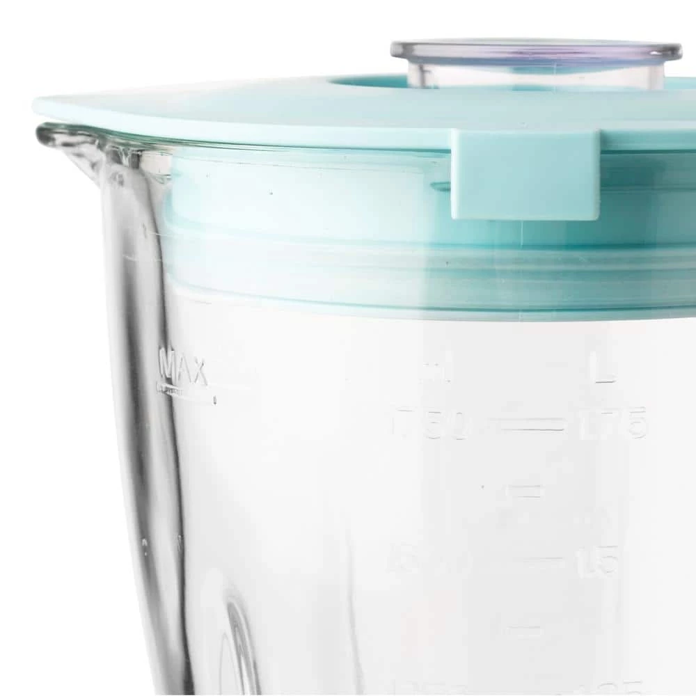 HADEN Heritage 56 oz. 5-Speed Turquoise Blender with Dual Safety Lock Jug 6 HADEN Heritage 56 oz. 5-Speed Turquoise Blender with Dual Safety Lock Jug - Image 4