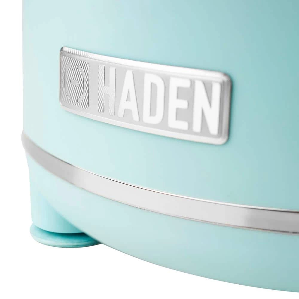 HADEN Heritage 56 oz. 5-Speed Turquoise Blender with Dual Safety Lock Jug 9 HADEN Heritage 56 oz. 5-Speed Turquoise Blender with Dual Safety Lock Jug - Image 7
