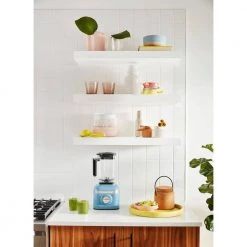 KitchenAid K400 56 oz. 5-speed Velvet Blue Blender -Air Fryers shop velvet blue kitchenaid countertop blenders ksb4027vb 4f 1000