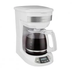 Hamilton Beach 12-Cup White Programmable Drip Coffee Maker 15 Hamilton Beach 12-Cup White Programmable Drip Coffee Maker -Air Fryers shop while hamilton beach drip coffee makers 46294 c3 1000