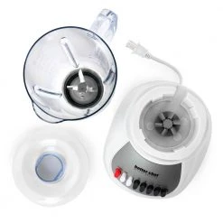 Better Chef 50 oz. 10-Speed White 350-Watt Blender with Plastic Jar -Air Fryers shop white better chef countertop blenders 985115666m fa 1000