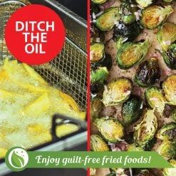 Brentwood Appliances 3.2 qt. White Electric Air Fryer with Timer and Temperature Control 14 Brentwood Appliances 3.2 qt. White Electric Air Fryer with Timer and Temperature Control -Air Fryers shop white brentwood appliances air fryers af 300w 44 1000