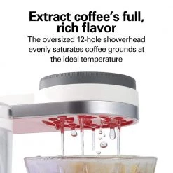 Unbranded Convenient Craft 8-Cup White Drip or Pour-Over Coffee Maker -Air Fryers shop white drip coffee makers 46700 44 1000