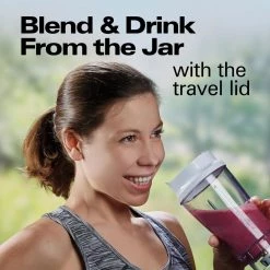 Hamilton Beach 14 oz. White Single Speed Single Serve Blender with Plastic Jar 16 Hamilton Beach 14 oz. White Single Speed Single Serve Blender with Plastic Jar -Air Fryers shop white hamilton beach countertop blenders 51101v 4f 1000