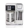 Hamilton Beach FlexBrew 2-Way 12-Cup White Drip Coffee Maker with Built-In Timer 1 Hamilton Beach FlexBrew 2-Way 12-Cup White Drip Coffee Maker with Built-In Timer -Air Fryers shop white hamilton beach drip coffee makers 49947 64 1000