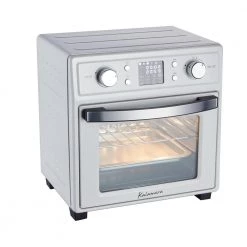 Kalamera 16 qt. White Stainless-Steel Air Fryer Toaster Oven 12 in 1 Function -Air Fryers shop white kalamera air fryers kaf d18dl 44 1000