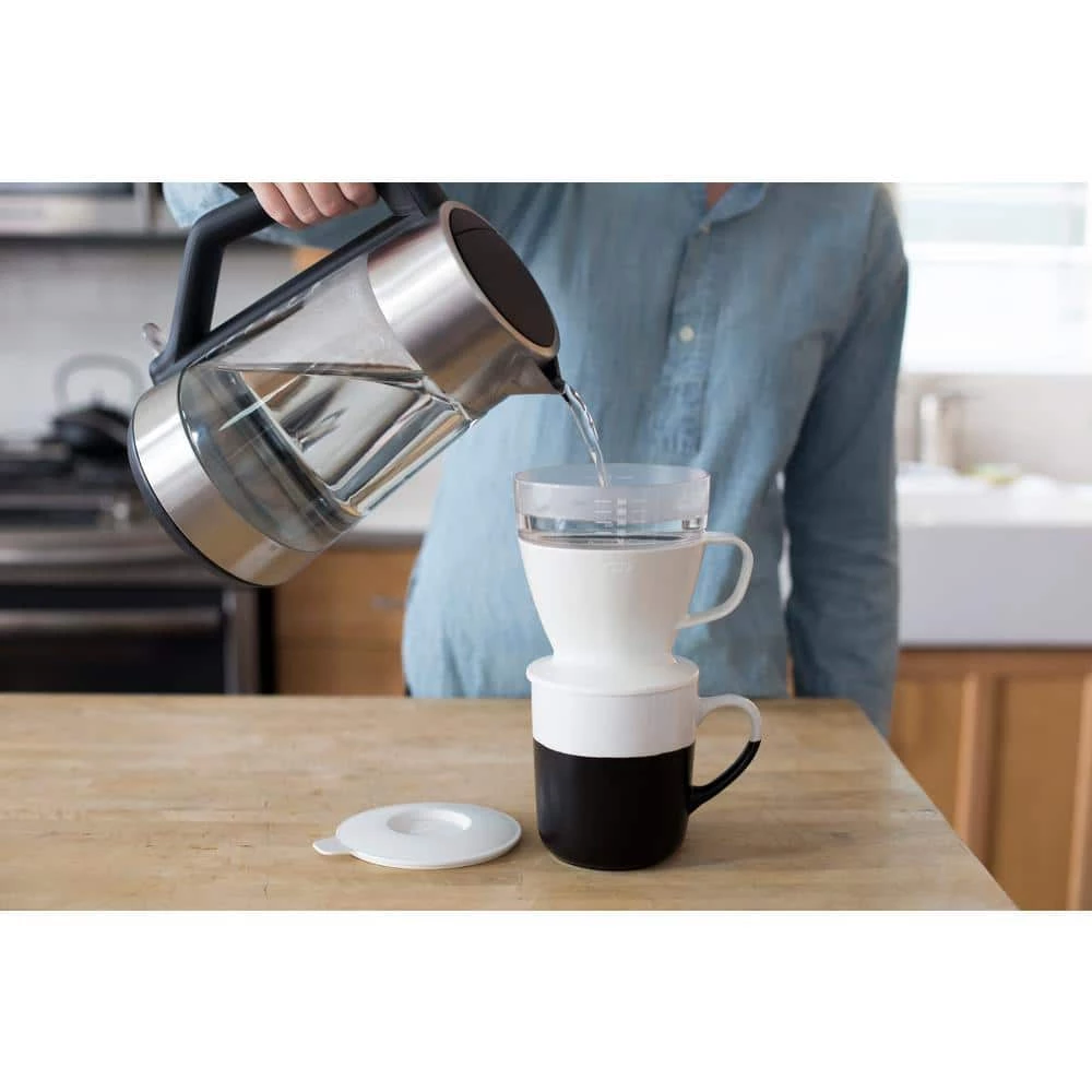 OXO Good Grips 1.5-Cup White Pour-Over Coffee Maker 16 OXO Good Grips 1.5-Cup White Pour-Over Coffee Maker - Image 14