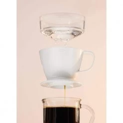 OXO Good Grips 1.5-Cup White Pour-Over Coffee Maker 18 OXO Good Grips 1.5-Cup White Pour-Over Coffee Maker -Air Fryers shop white oxo drip coffee makers 11180100 40 1000