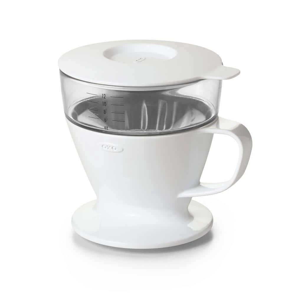 OXO Good Grips 1.5-Cup White Pour-Over Coffee Maker 3 OXO Good Grips 1.5-Cup White Pour-Over Coffee Maker