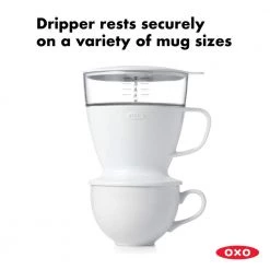 OXO Good Grips 1.5-Cup White Pour-Over Coffee Maker 22 OXO Good Grips 1.5-Cup White Pour-Over Coffee Maker -Air Fryers shop white oxo drip coffee makers 11180100 77 1000