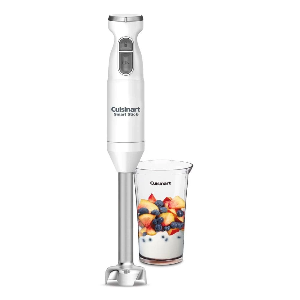 Cuisinart Smart Stick 2-Speed White Immersion Blender with 300W Motor and Improved Blade Guards 4 Cuisinart Smart Stick 2-Speed White Immersion Blender with 300W Motor and Improved Blade Guards - Image 2